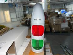 Box Of 4 Werma LED Wall Mounted Beacons