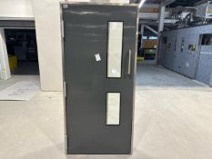 Dortek Hygenic GRP Hinged Door & Frame R/H Opening