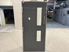 Dortek Hygenic GRP Hinged Door & Frame R/H Opening