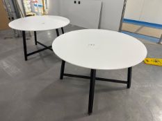 2 x Round Tables