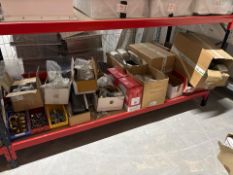 Shelf Of Assorted Glands, Bushings And Junction Boxes