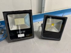 4 Assorted LED Floodlights