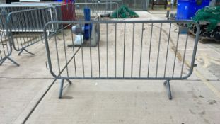 Metal Crowd Control Barrier x10
