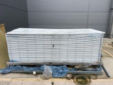 Pallet Of Metal Wall Partition