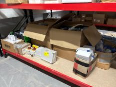 Shelf Of Assorted Power Isolators And Junction Boxes