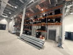 Boltless Pallet Racking, Run of 9 Bays