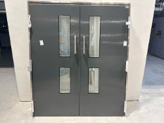 Dortek Hygenic GRP Double Door & Frame