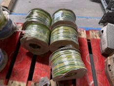 500m of Yellow/Green 4mm Cable