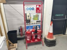 Site Fire Point With Extinguishers