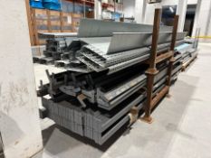 Pallet Of Steel Frames And Galvonised Wire Tracks