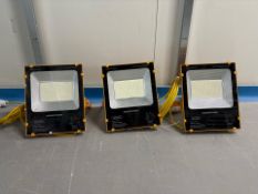 3 Blakley LED Floodlights 150W