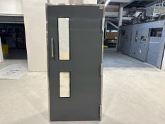 Dortek Hygenic GRP Hinged Door & Frame L/H Opening