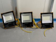 3 Blakley LED Floodlights 150W
