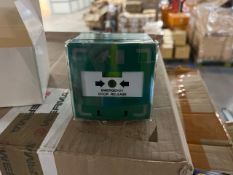 Box Of Approximately 25 x ADI CP3-LSRC Resettable Call Points