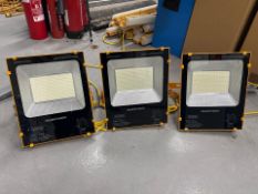 3 Blakley 150W Floodlights