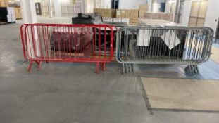 Crowd Control Barrier x 8