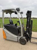 2012 Still 1.6 Tonne Electric Forklift, Container Spec, 9019 Hours, Charger Included