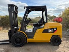 2013 Caterpillar 5.5 Tonne Gas Forklift, 5928 Hours, 3.3m Lift