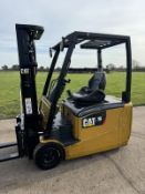 2012 Caterpillar EP18CPN 1.6 Electric Forklift Container Spec, Complete With Charger