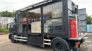 18T HGV Truck Converted Into A Pizza Truck, 2 Professional Ovens, Approximately 300,000 Miles
