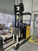 2007 Yale MR16 Electric Reach Truck, ONLY 750 HOURS, 1600kg Maximum Lift Capacity, Charger Included