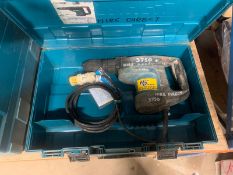 NO RESERVE - MAKITA 110V SDS MAX COMBI DRILL HR4001C