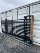 Unused 13ft Cantilever Gate With Electric Motor & Remote, Brand New