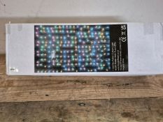 1.2 x 2.0 fabric Curtain Light. W/200 Pastel Multi-Func Leds.
