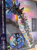 1000 Multicolour LED Cluster Lights