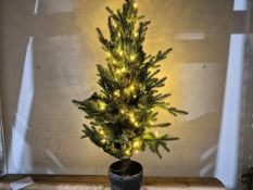 4ft Pre Lit Large Pot
