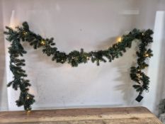 9ft plain Led Garland