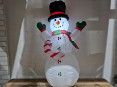 150cm Inflatable Snowman
