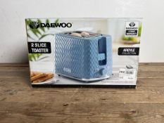 Daewoo 2 Slice Toaster