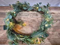 6ft Garland With Lights