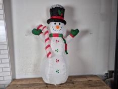 4ft Inflatable Snowman