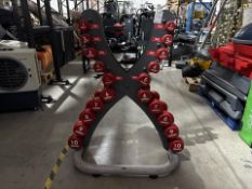 Escape Dumbbell Stand and Set