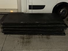 10 x Heavy Duty Gym Matts 1m x 2m