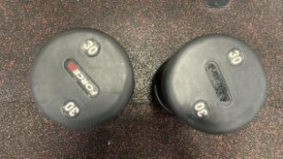 Force 30Kg Dumbbells x 2, No Reserve
