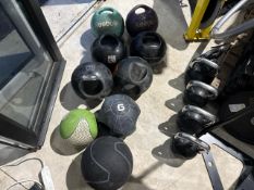 8 x Assorted Exercise Balls