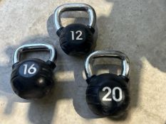 12kg,16kg & 20kg Escape Kettlebells