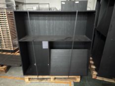 Black Wood Display Unit, No Reserve
