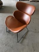 Brown Leather Chair, No Reserve
