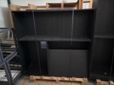 Black Wood Display Unit, No Reserve
