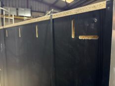 Tall Black Wood Unit - No Reserve