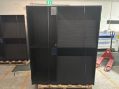 Tall Black Wood Display Unit, No Reserve