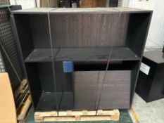 Black Wood Display Unit - No Reserve
