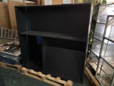 Black Wood Display Unit, No Reserve