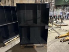 Tall Black Wood Unit - No Reserve