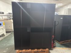 Tall Black Wood Display Unit, No Reserve