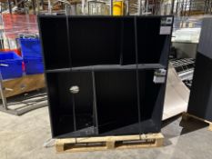 Black Wood Display Unit - No Reserve